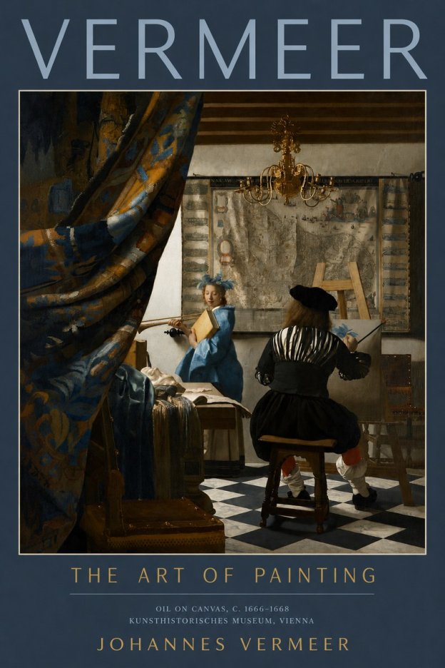 Vermeer The Art of Painting No2 - Póster