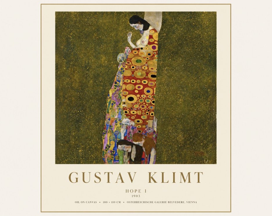 Klimt Hope I No1 - Póster