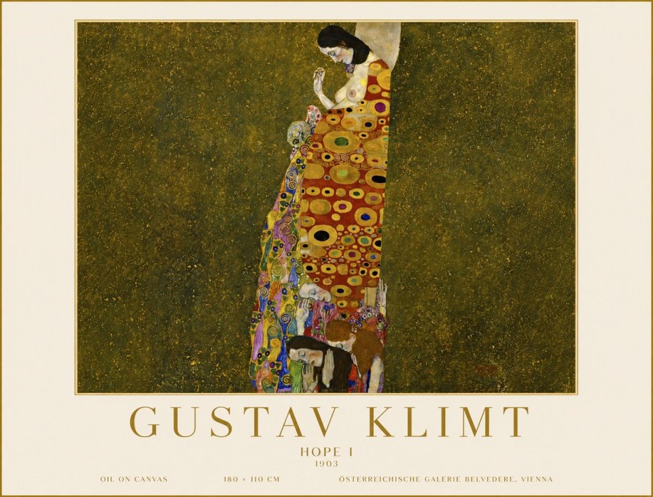 Klimt Hope I No6 - Póster