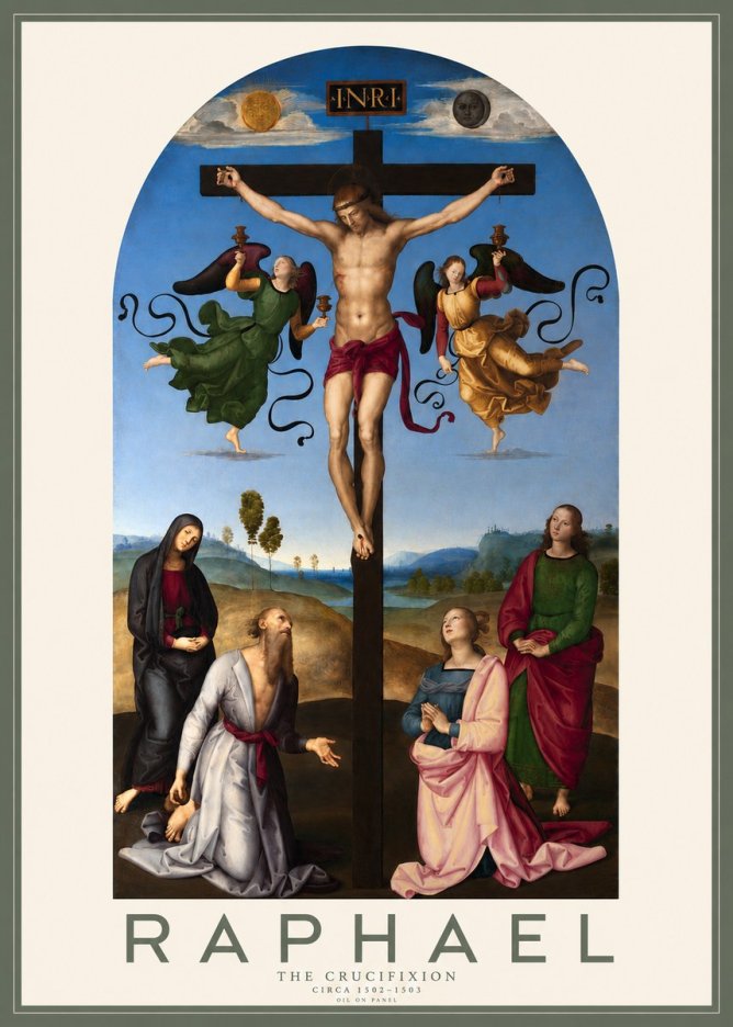 Raphael The Crucifixion No2 - Póster