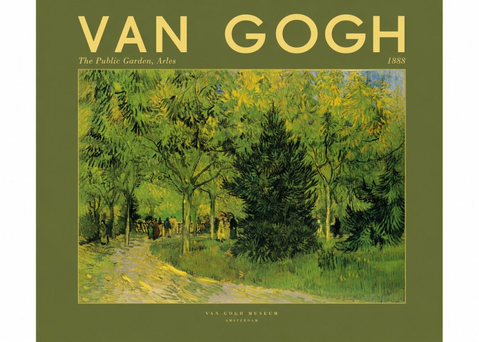 Van Gogh The Public Garden, Arles No2 - Póster