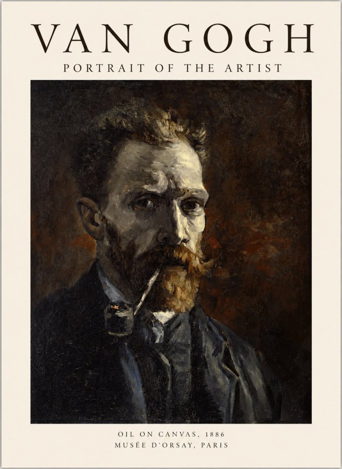 Van Gogh Portrait of the Artist I No1 - Póster