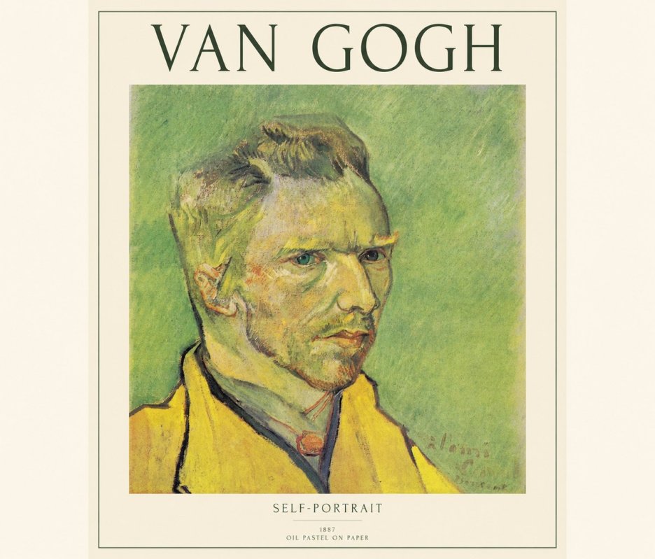 Van Gogh Self-portrait II No1 - Póster