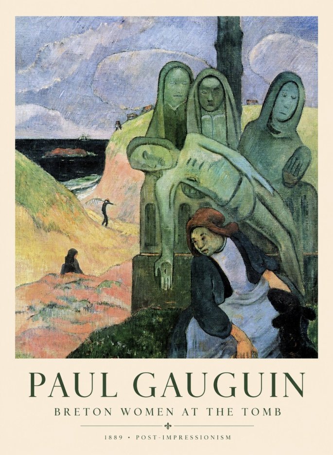 Paul Gauguin The Loss (Te Arii Voyeuse) No2 - Póster