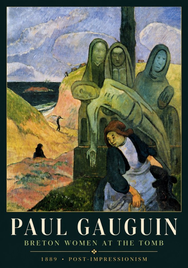 Paul Gauguin The Loss (Te Arii Voyeuse) No5 - Póster