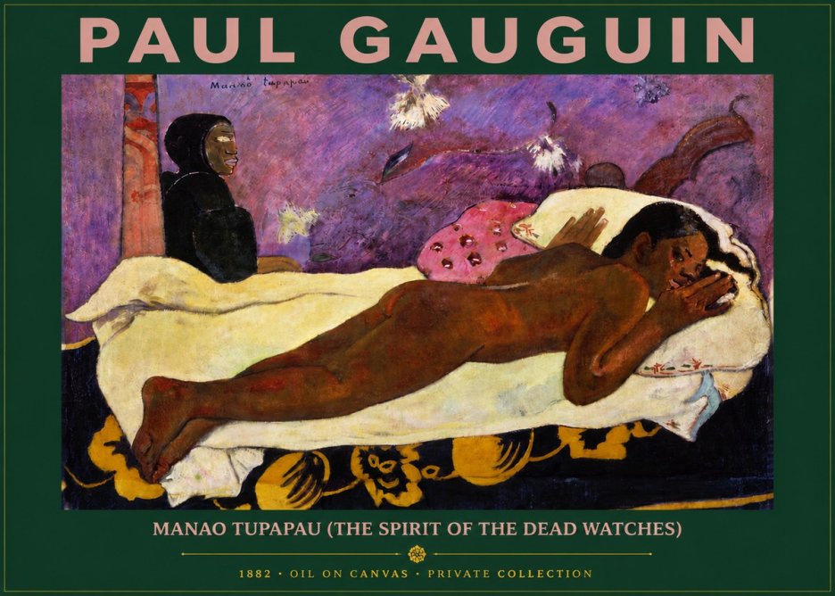Paul Gauguin Manao Tupapau (the Spirit of the Dead Watches) No4 - Póster