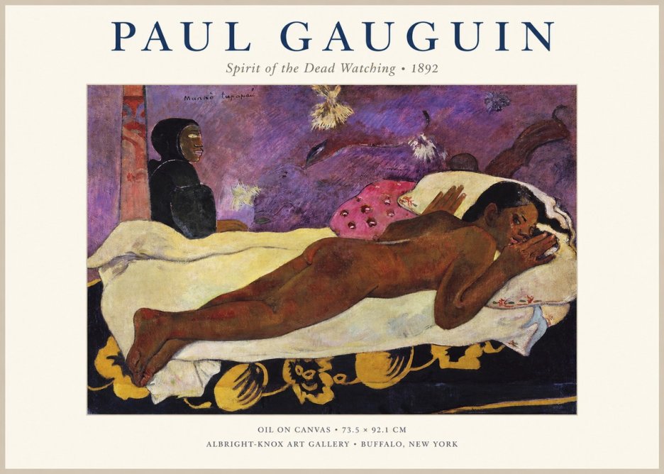 Paul Gauguin Manao Tupapau (the Spirit of the Dead Watches) No5 - Póster