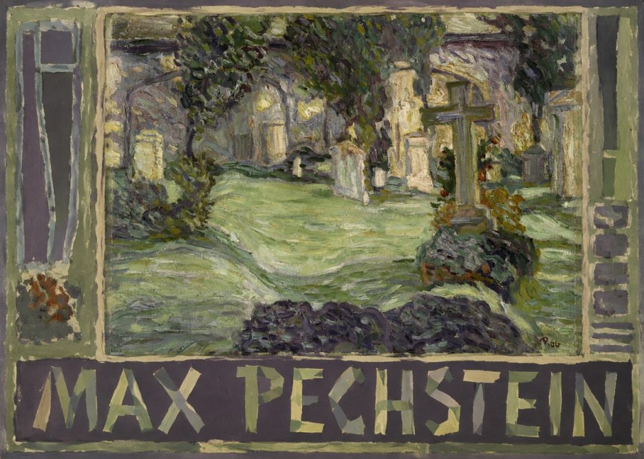 Max Pechstein Cemetery No1 - Póster