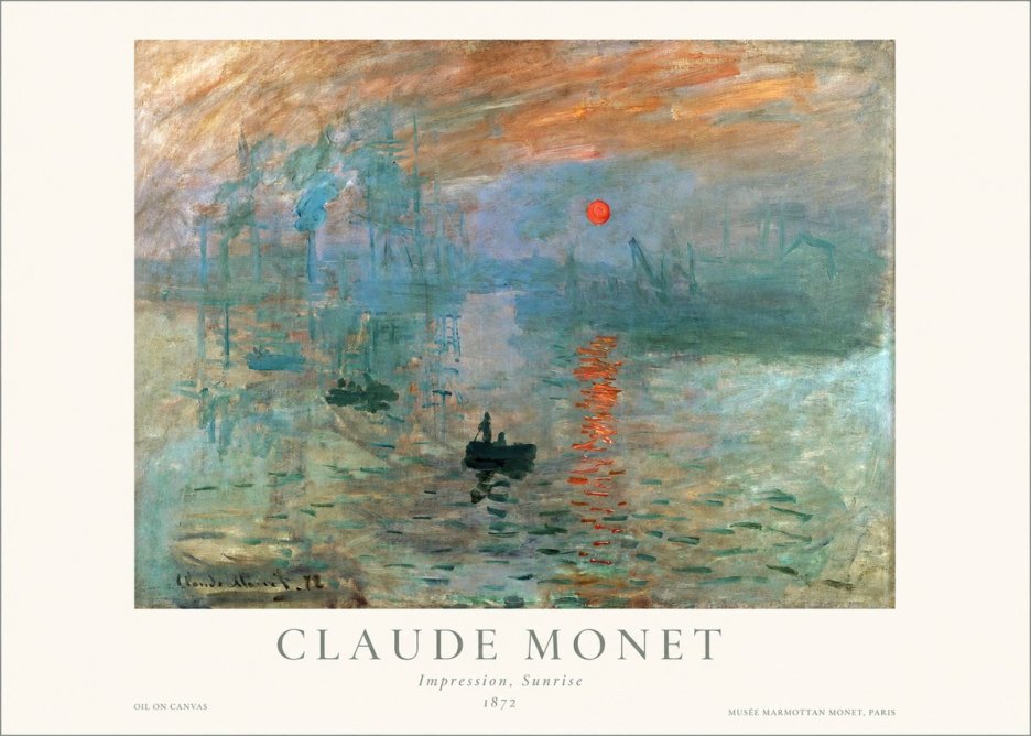 Monet Impression, Sunrise II No1 - Póster