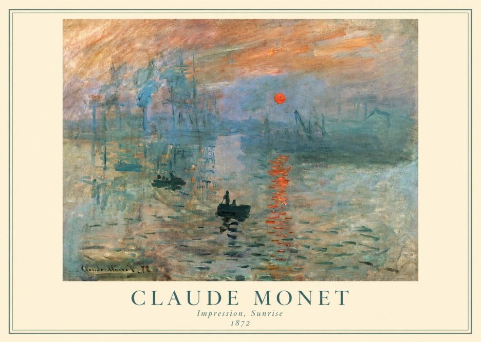 Monet Impression, Sunrise II No2 - Póster