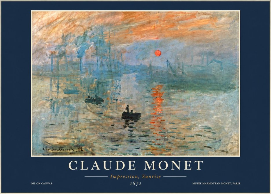 Monet Impression, Sunrise II No5 - Póster
