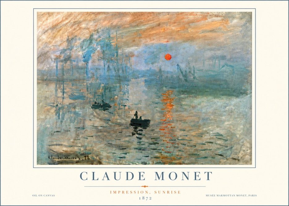Monet Impression, Sunrise II No6 - Póster