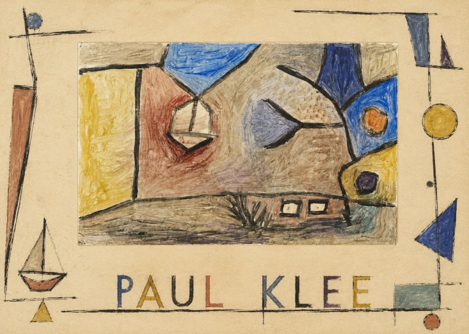 Paul Klee Der Niesen No4 - Póster
