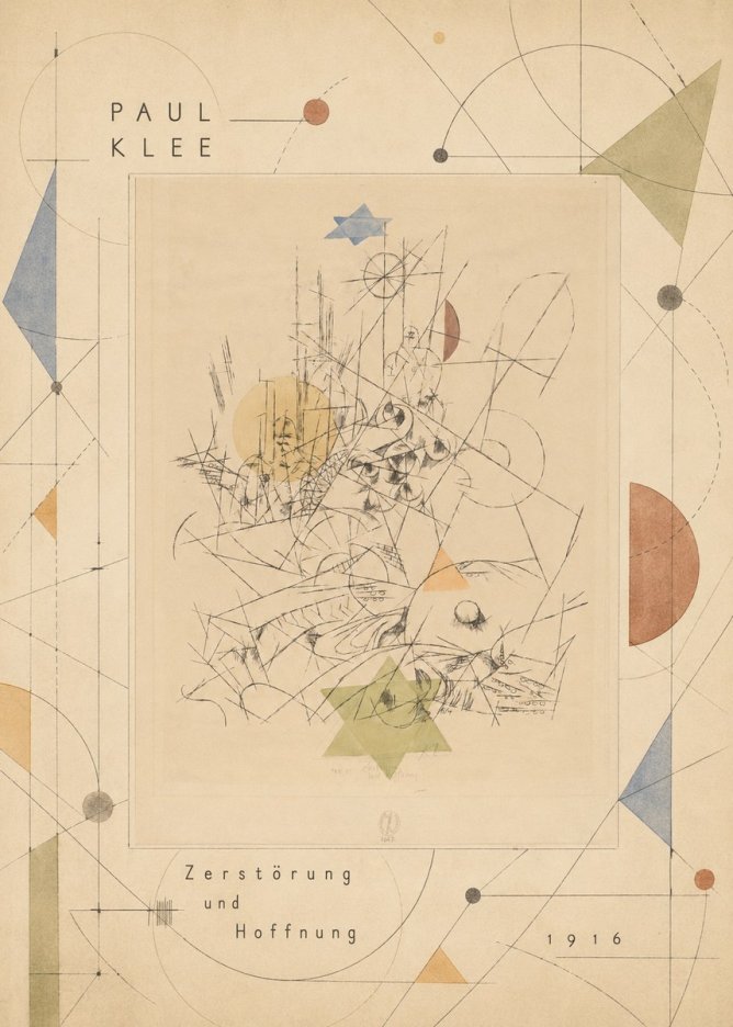 Paul Klee Zerstörung Und Hoffnung I No5 - Póster