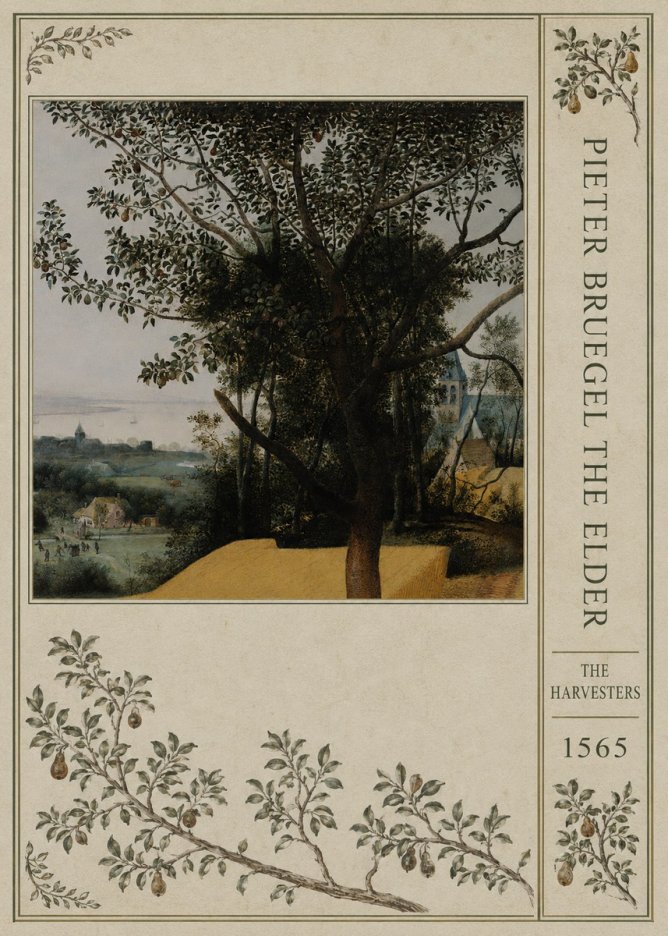 Pieter Bruegel The Harvesters III No2 - Póster