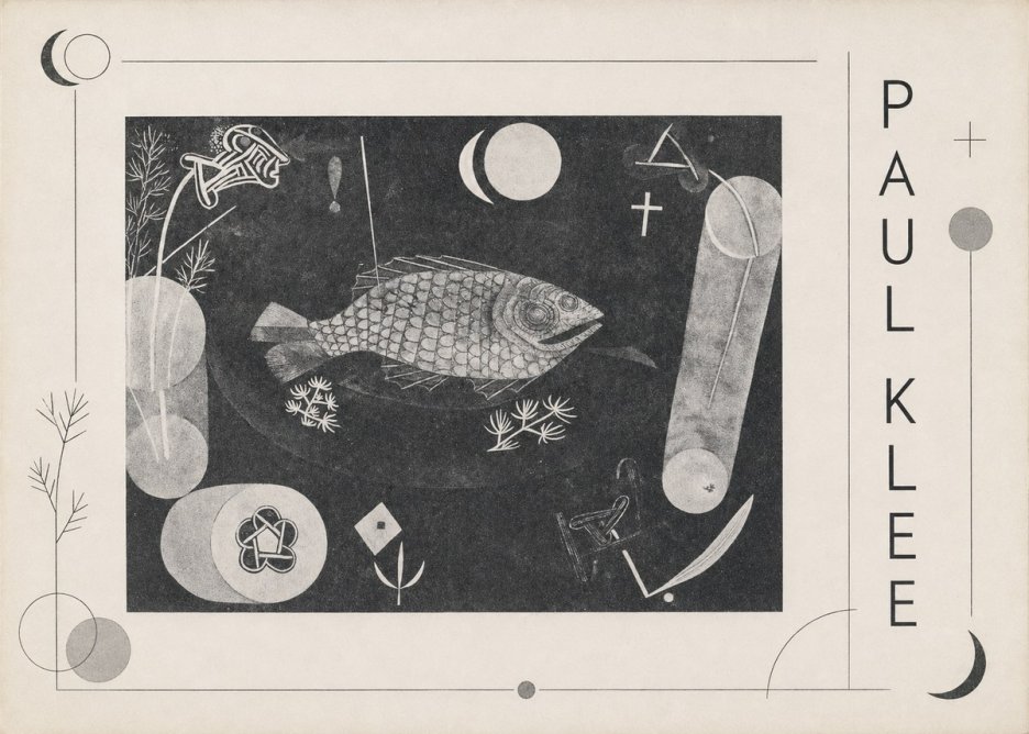 Paul Klee Abstract Fish No2 - Póster