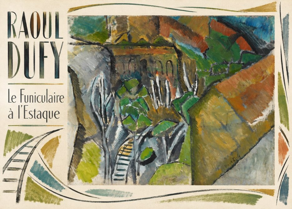 Raoul Dufy Le Funiculaire À L'estaque No3 - Póster