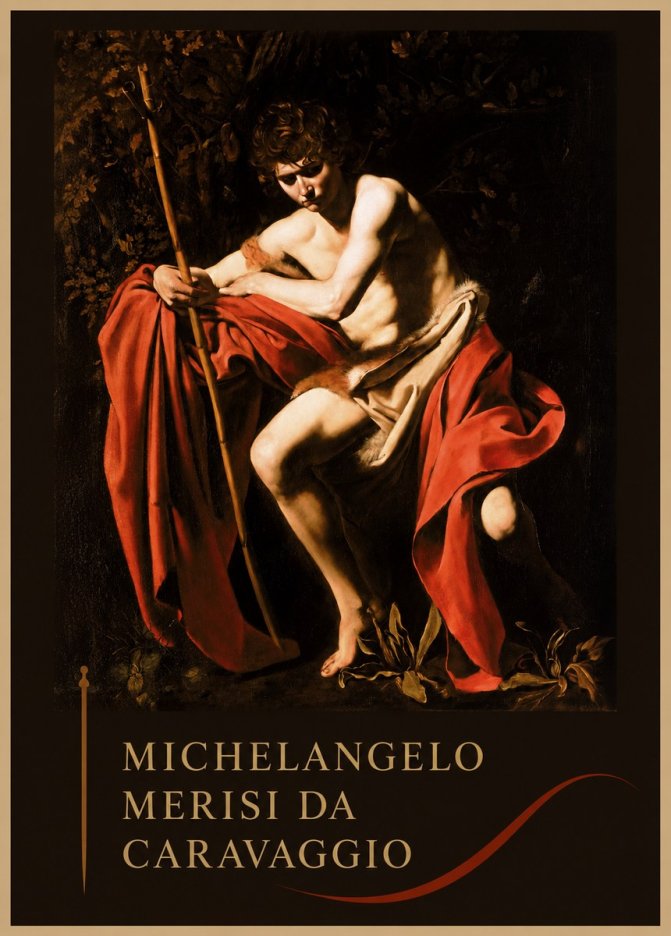 Michelangelo Merisi da Caravaggio Saint John the Baptist II No2 - Póster