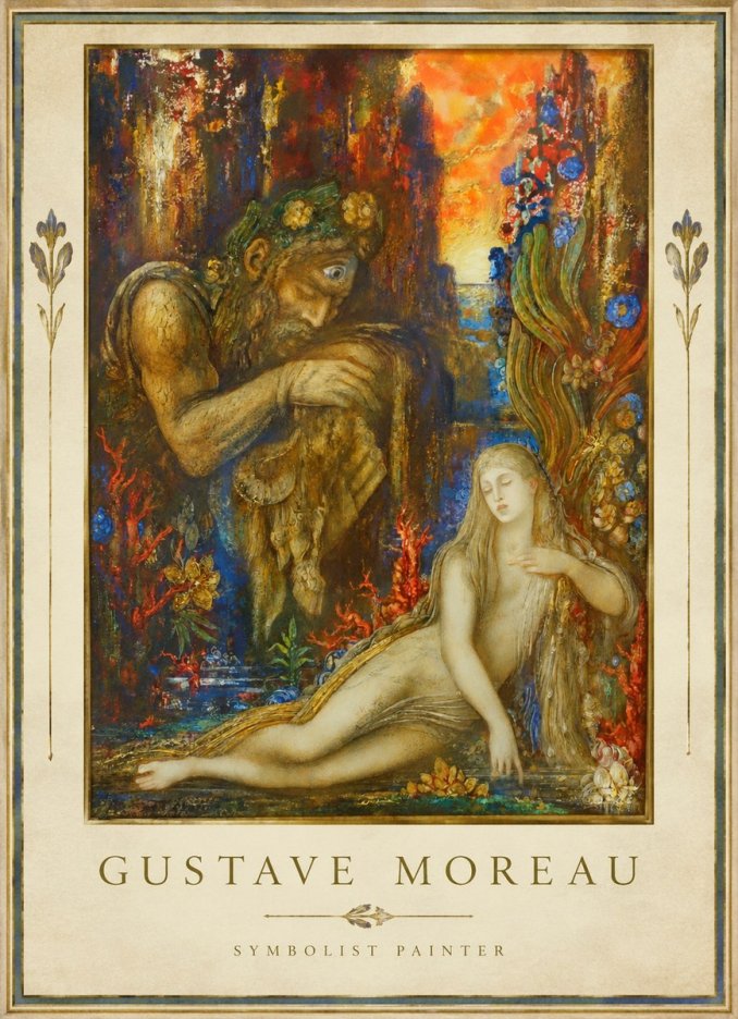 Gustave Moreau Galatea I No1 - Póster