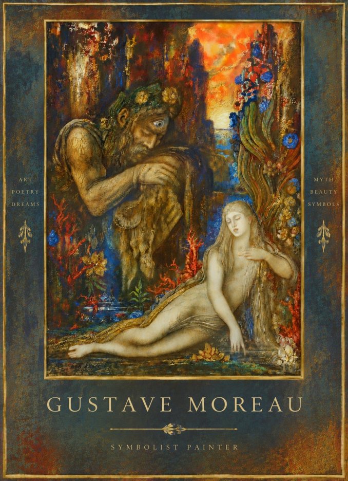 Gustave Moreau Galatea I No4 - Póster