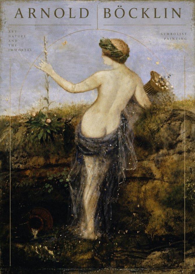 Arnold Böcklin Nymph in a Spring Forest No6 - Póster