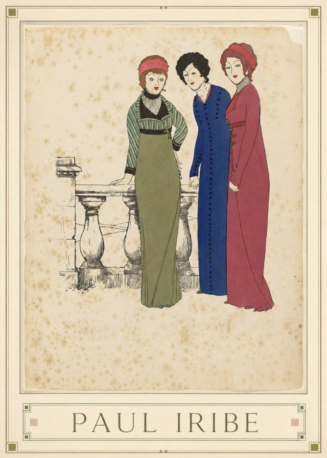Paul Iribe Fashionable Ladies No1 - Póster