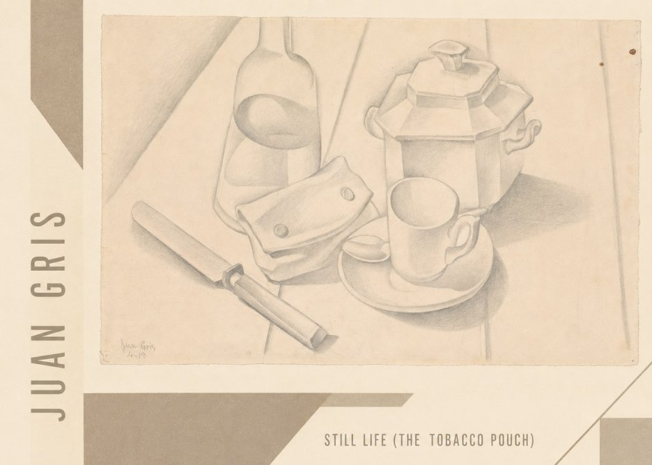 Juan Gris Still Life (the Tobacco Pouch) No2 - Póster