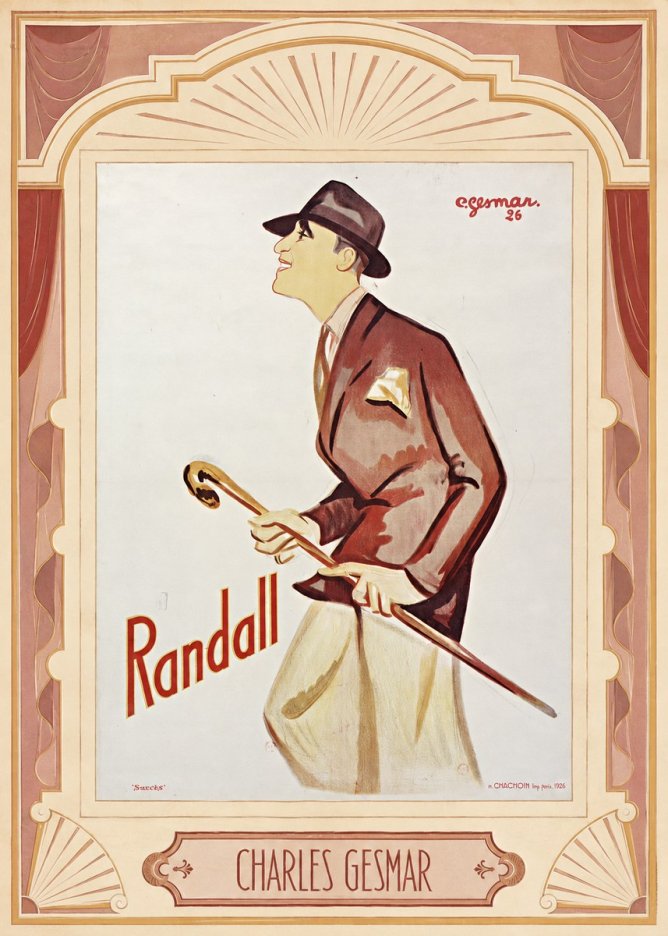 Charles Gesmar Randall I No3 - Póster