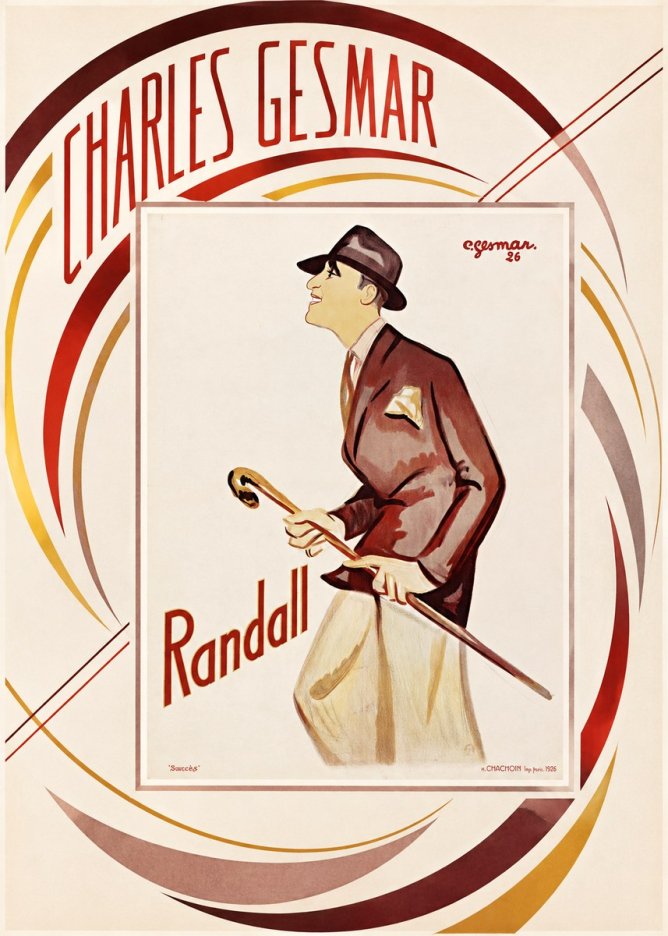 Charles Gesmar Randall I No6 - Póster