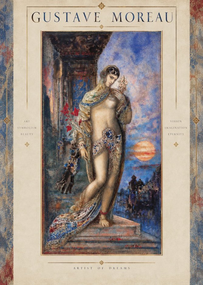 Gustave Moreau Salomé I No2 - Póster