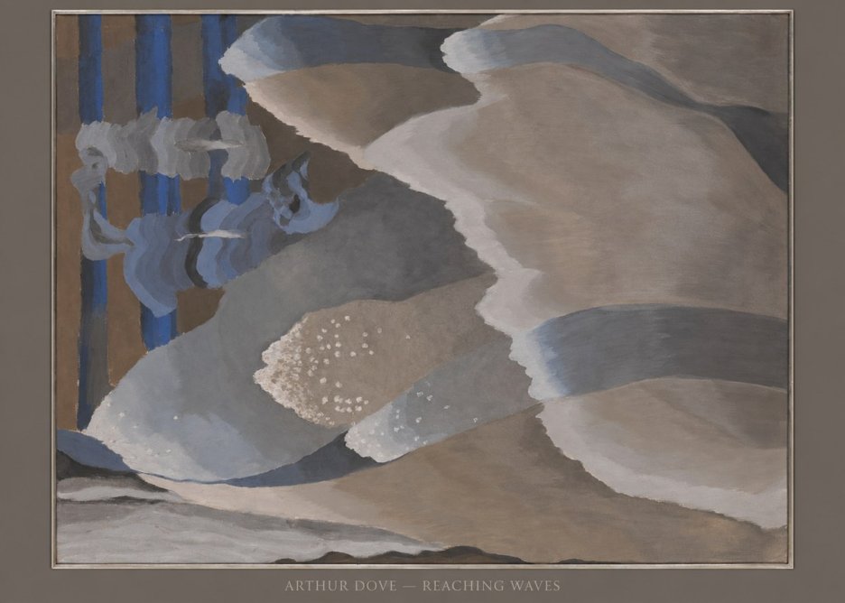 Arthur Dove Reaching Waves No6 - Póster