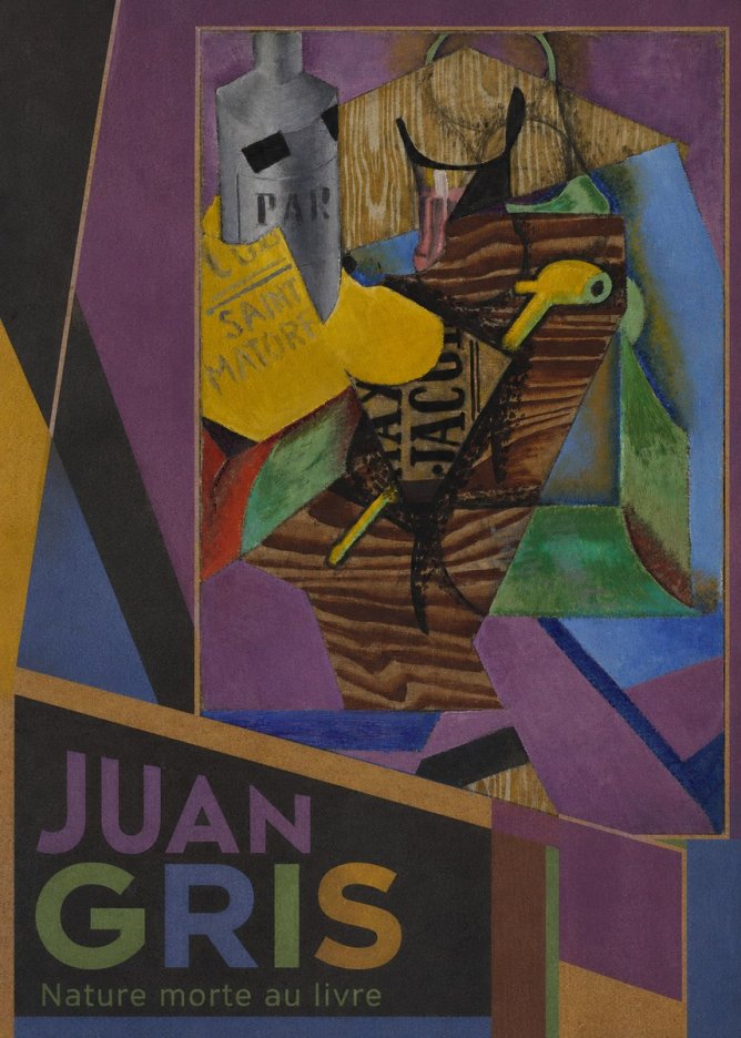 Juan Gris Nature Morte Au Livre No2 - Póster