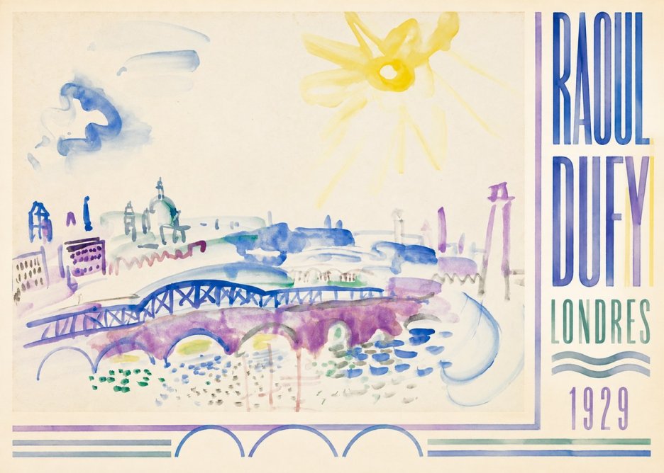 Raoul Dufy Londres - 1929 No2 - Póster