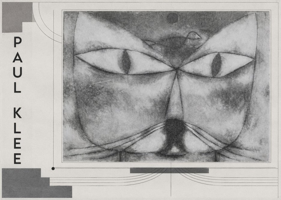 Paul Klee Cat and Bird No4 - Póster