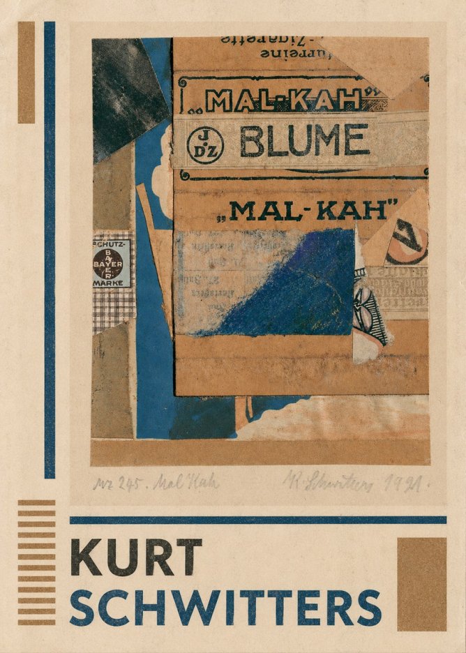 Kurt Schwitters Mal Kah No1 - Póster