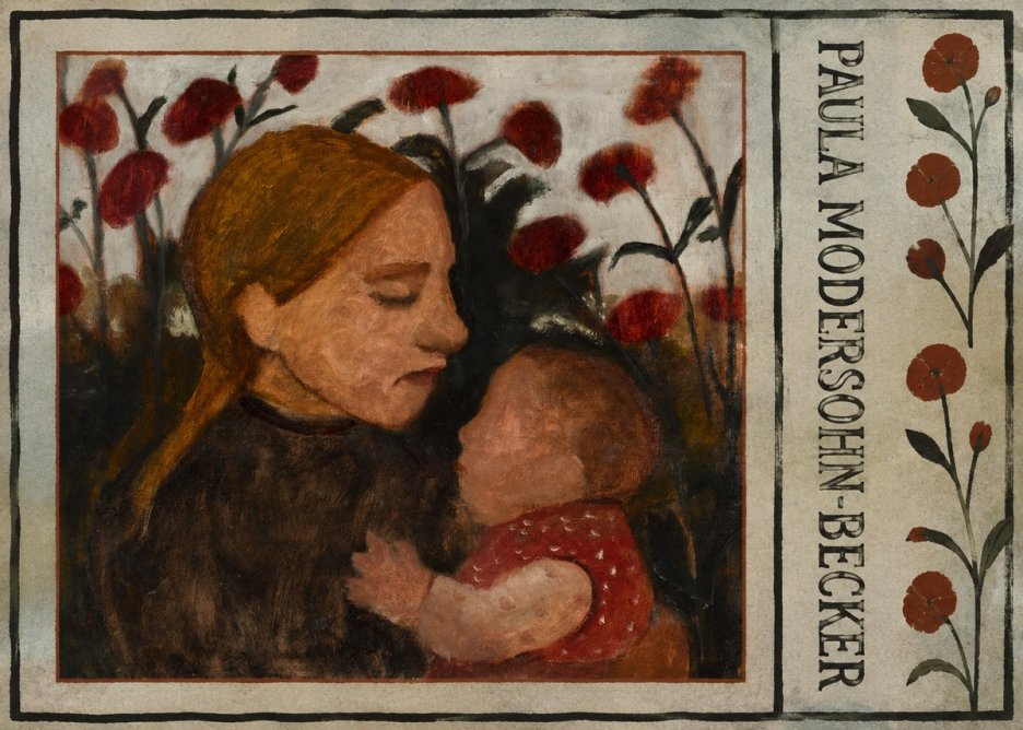 Paula Modersohn-Becker Mother and Child No2 - Póster