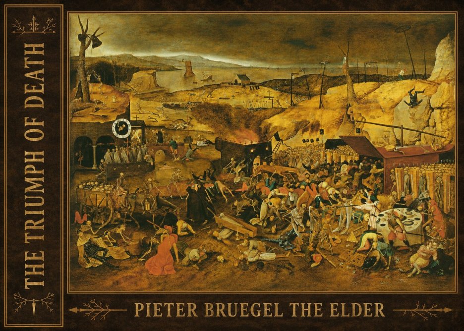 Pieter Bruegel The Triumph of Death I No2 - Póster