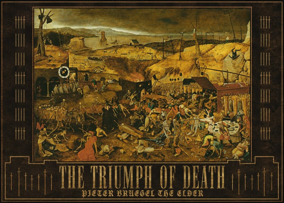 Pieter Bruegel The Triumph of Death I No3 - Póster
