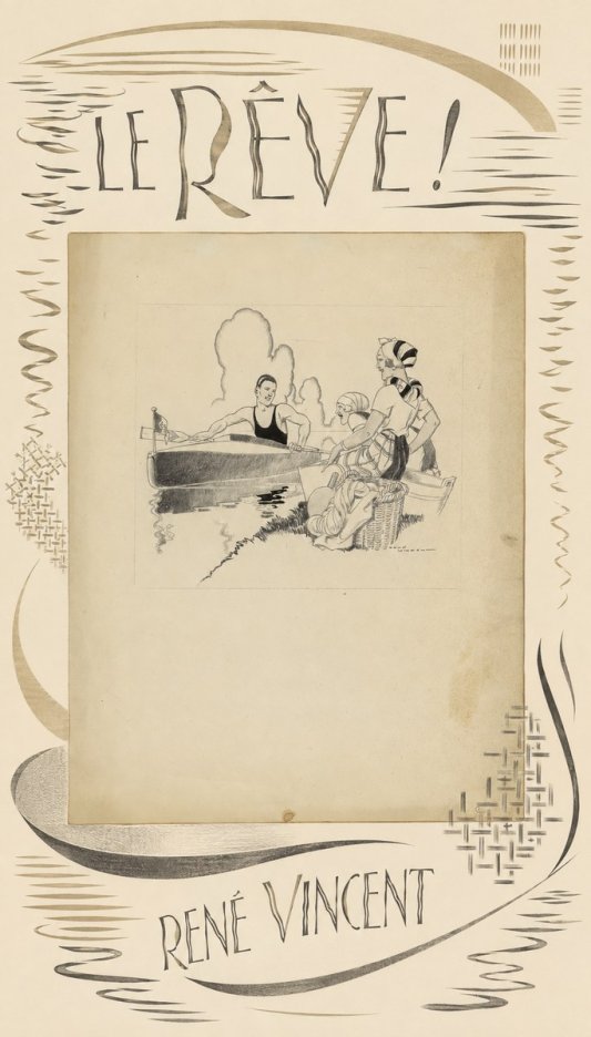 René Vincent Le Rêve ! No5 - Póster