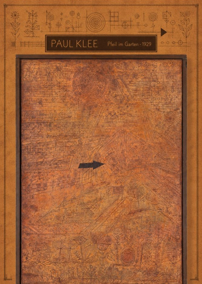 Paul Klee Pfeil Im Garten No6 - Póster