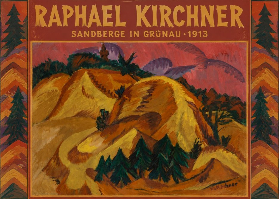 Raphael Kirchner Sandberge in Grünau No5 - Póster