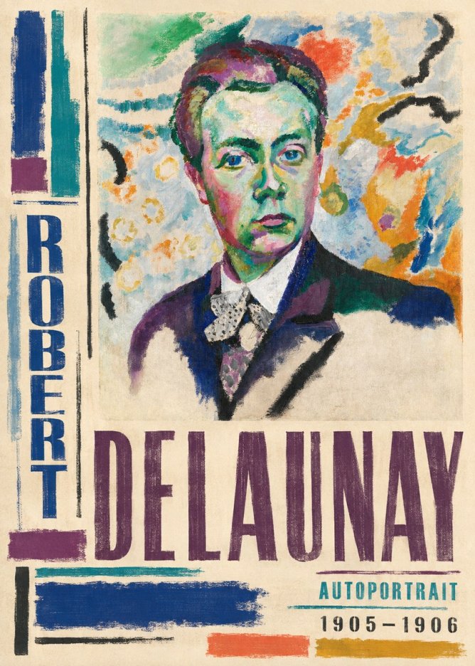 Robert Delaunay Autoportrait No4 - Póster