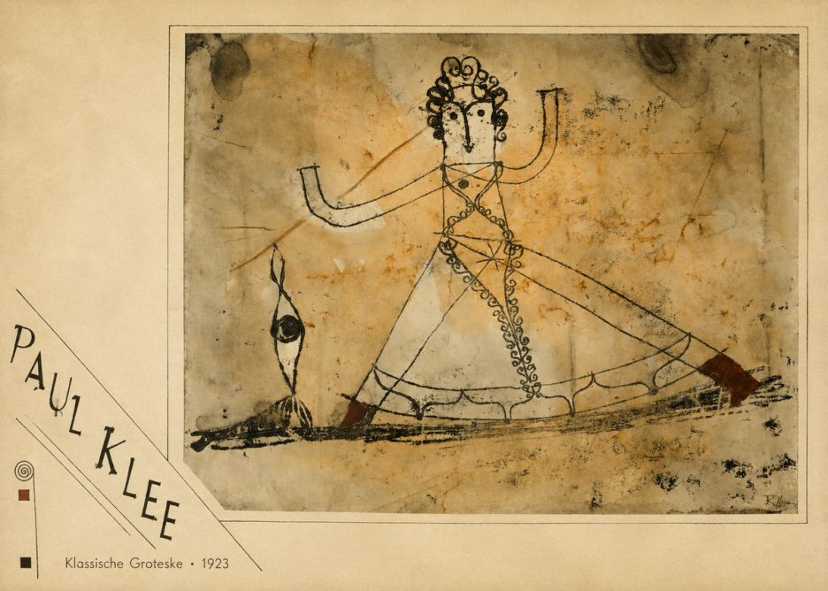 Paul Klee Klassische Groteske No3 - Póster