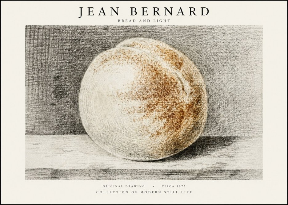 Jean Bernard Bread and Light No1 - Póster
