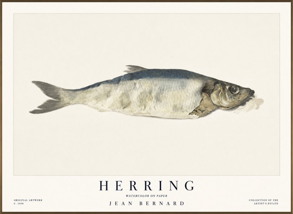 Jean Bernard Herring No1 - Póster
