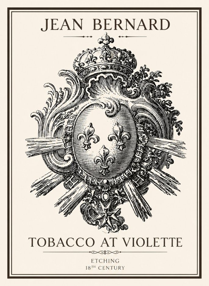 Jean Bernard Tobacco at Violette No1 - Póster