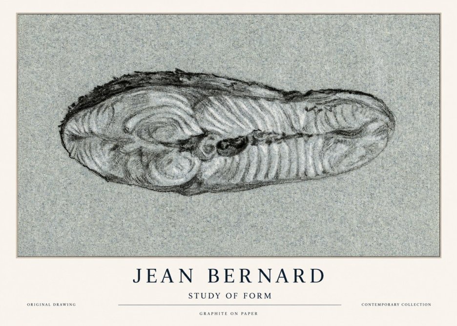 Jean Bernard Study of Form I No1 - Póster