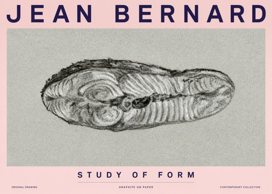 Jean Bernard Study of Form I No3 - Póster
