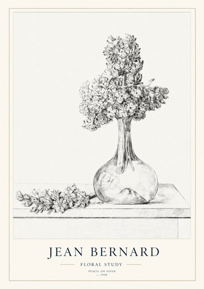 Jean Bernard Spring Blossoms No2 - Póster