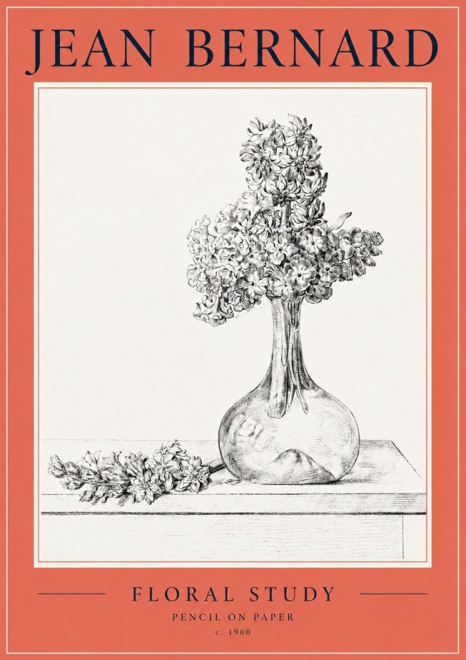 Jean Bernard Spring Blossoms No3 - Póster